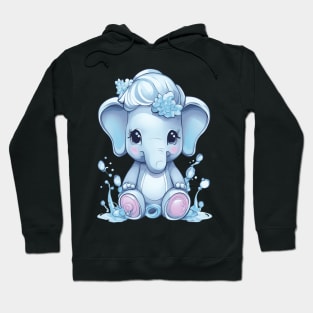 Cartoon Elephant Hoodie